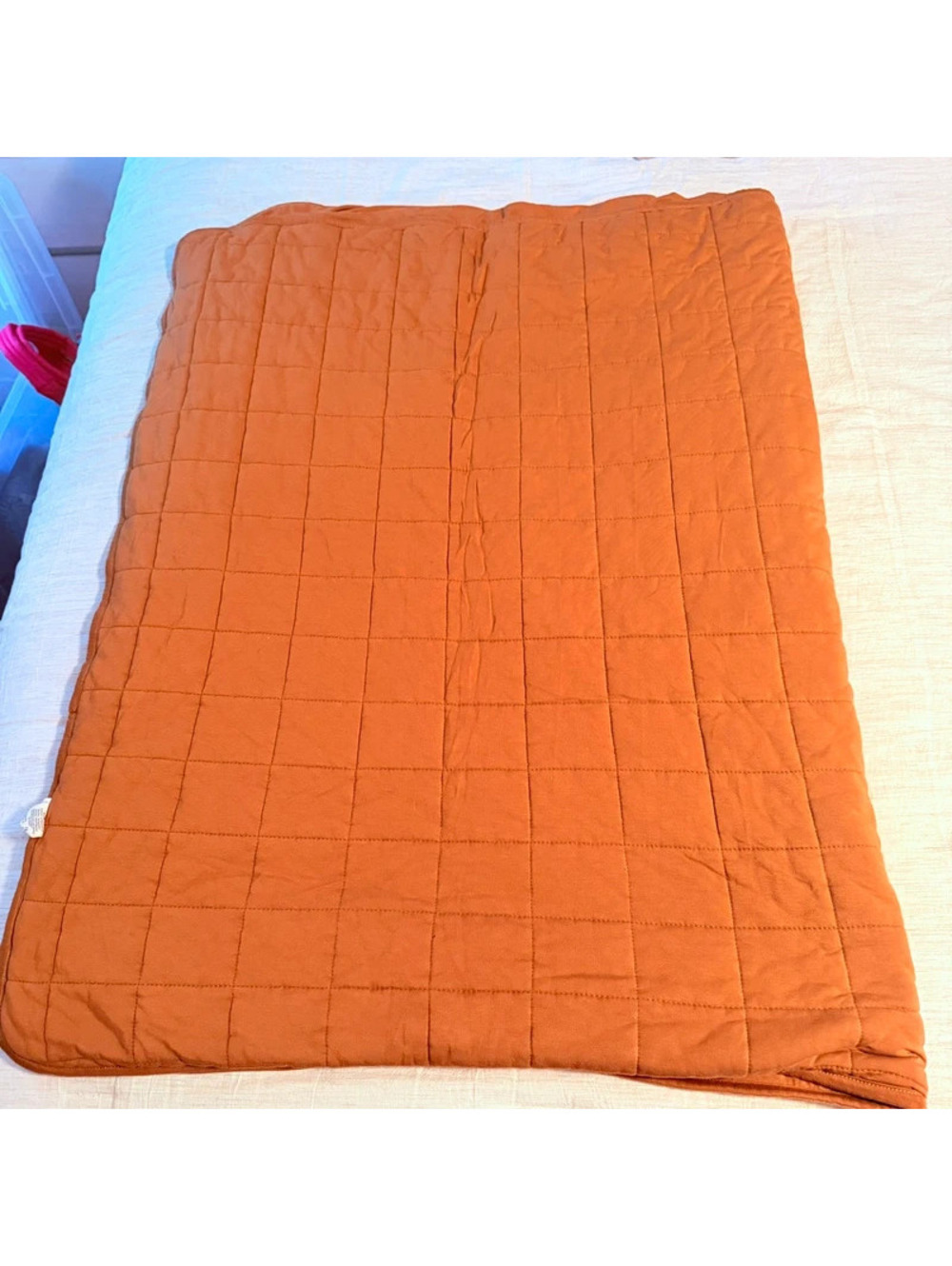 Kyte baby 2.5 tog cognac toddler bamboo blanket
